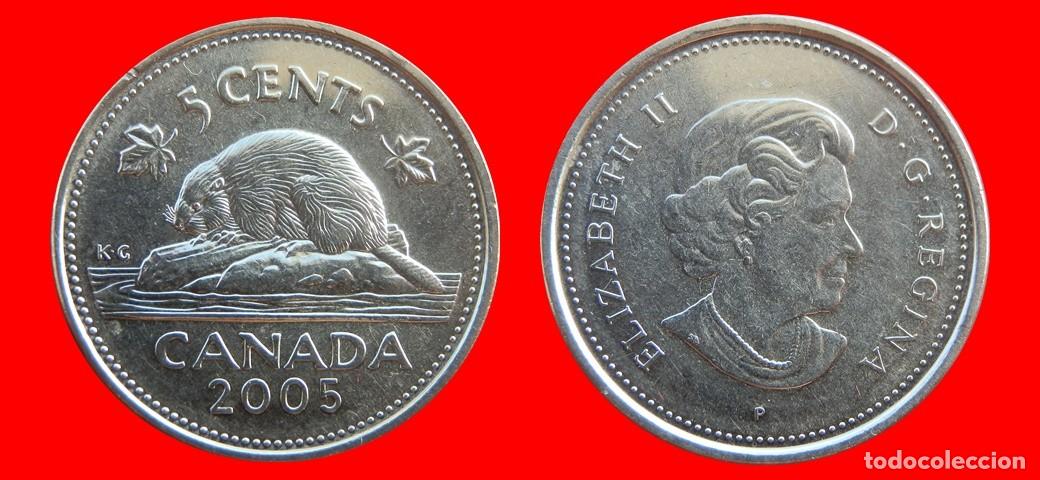 Monedas antiguas de Am&eacute;rica: 5 CENTAVOS 2005 CANADA-156046