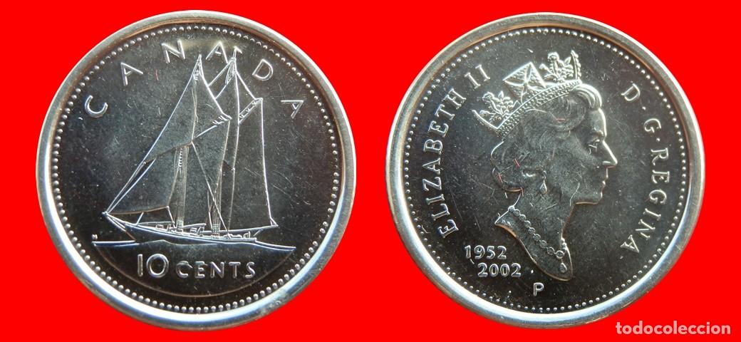 Monedas antiguas de Am&eacute;rica: 10 CENTAVOS 2002 CANADA-156048 - Foto 1