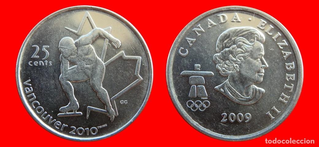 Monedas antiguas de Am&eacute;rica: 25 CENTAVOS 2009 CANADA-156052