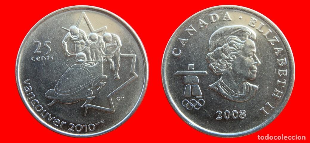 Monedas antiguas de Am&eacute;rica: 25 CENTAVOS 2008 CANADA-156053 - Foto 1