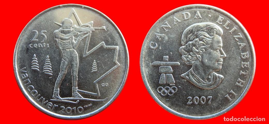 Monedas antiguas de Am&eacute;rica: 25 CENTAVOS 2007 CANADA-156054