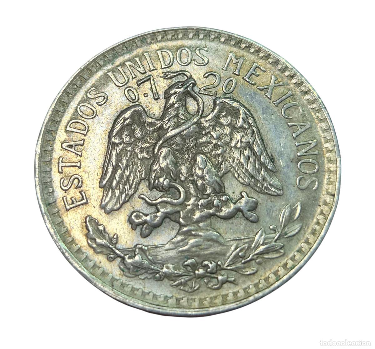 Monedas antiguas de Am&eacute;rica: MEXICO. PLATA. 50 CENTAVOS 1944. - Foto 1
