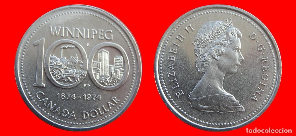 Monedas antiguas de Am&eacute;rica: 1 DOLAR 1974 CANADA-156069