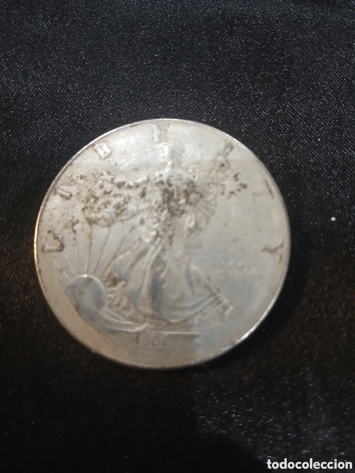 Monedas antiguas de Am&eacute;rica: Moneda antigua mirar estado - Foto 2