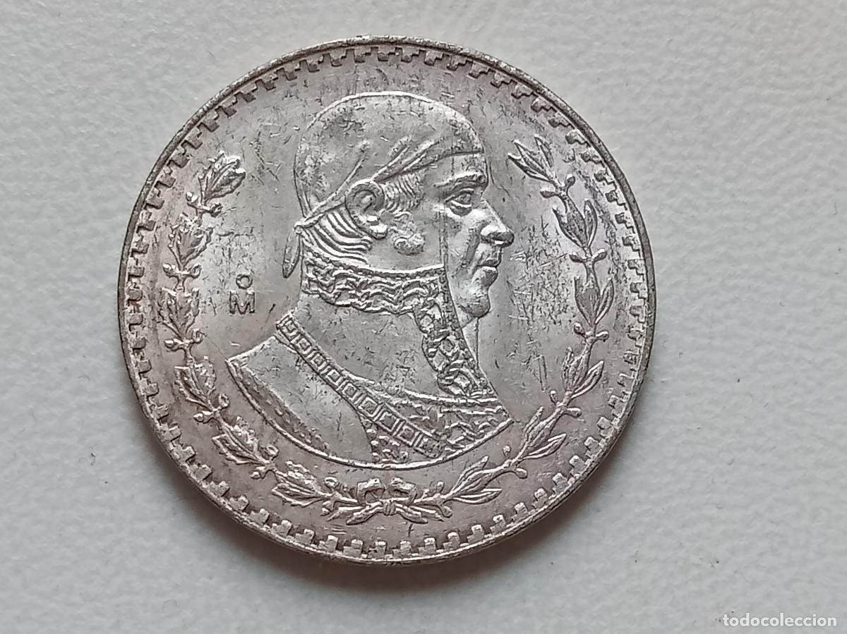 Monedas antiguas de Am&eacute;rica: M&Eacute;XICO 1 PESO PLATA 0.100 1962 KM#459