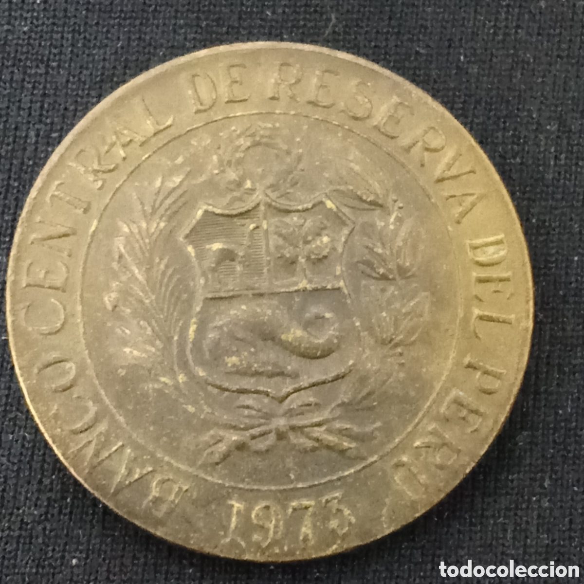 Monedas antiguas de Am&eacute;rica: Peru 1 sol de oro a&ntilde;o 1973 - Foto 2