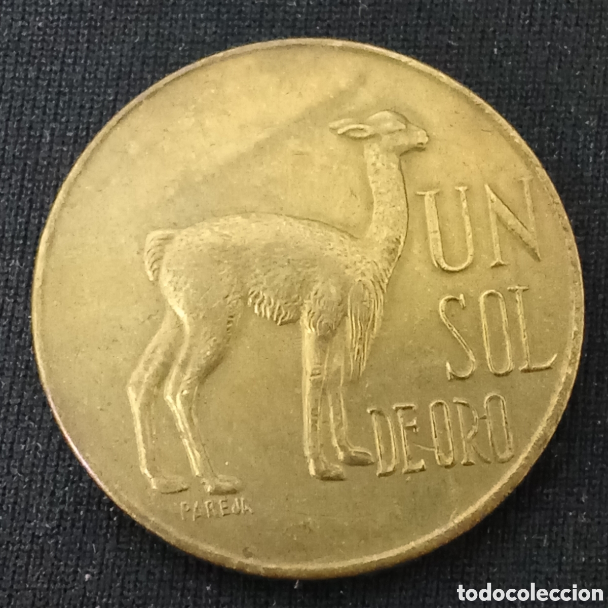Monedas antiguas de Am&eacute;rica: Peru 1 sol de oro a&ntilde;o 1973