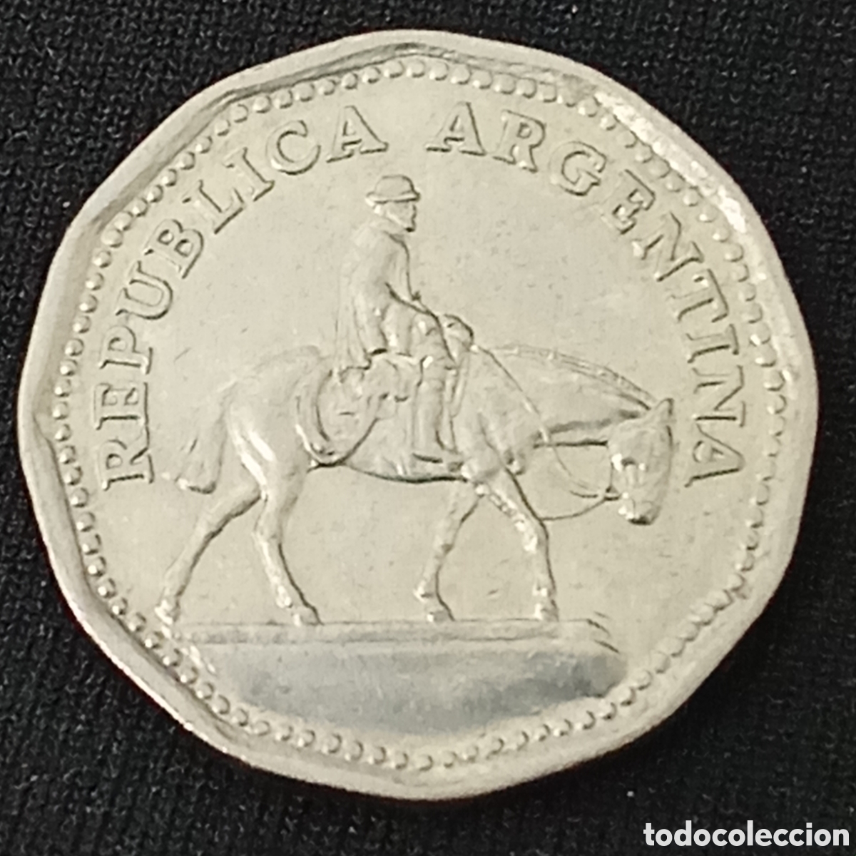 Monedas antiguas de Am&eacute;rica: Argentina 10 pesos a&ntilde;o 1963