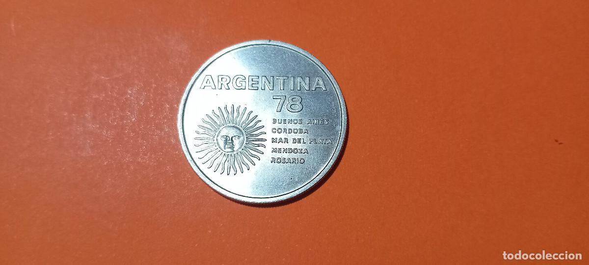 Monedas antiguas de Am&eacute;rica: ARGENTINA 1000 PESOS 1978, FUTBOL