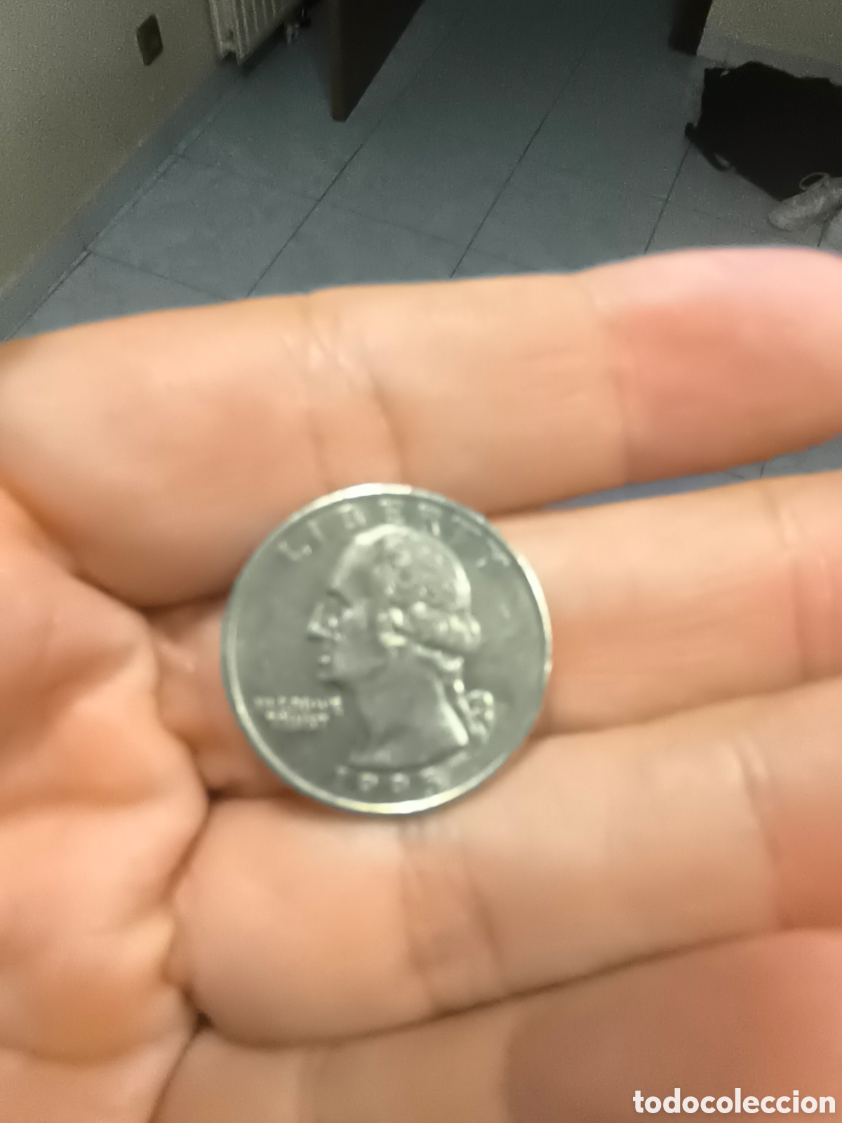 Monedas antiguas de Am&eacute;rica: Moneda de 1995 cuarto de dollar