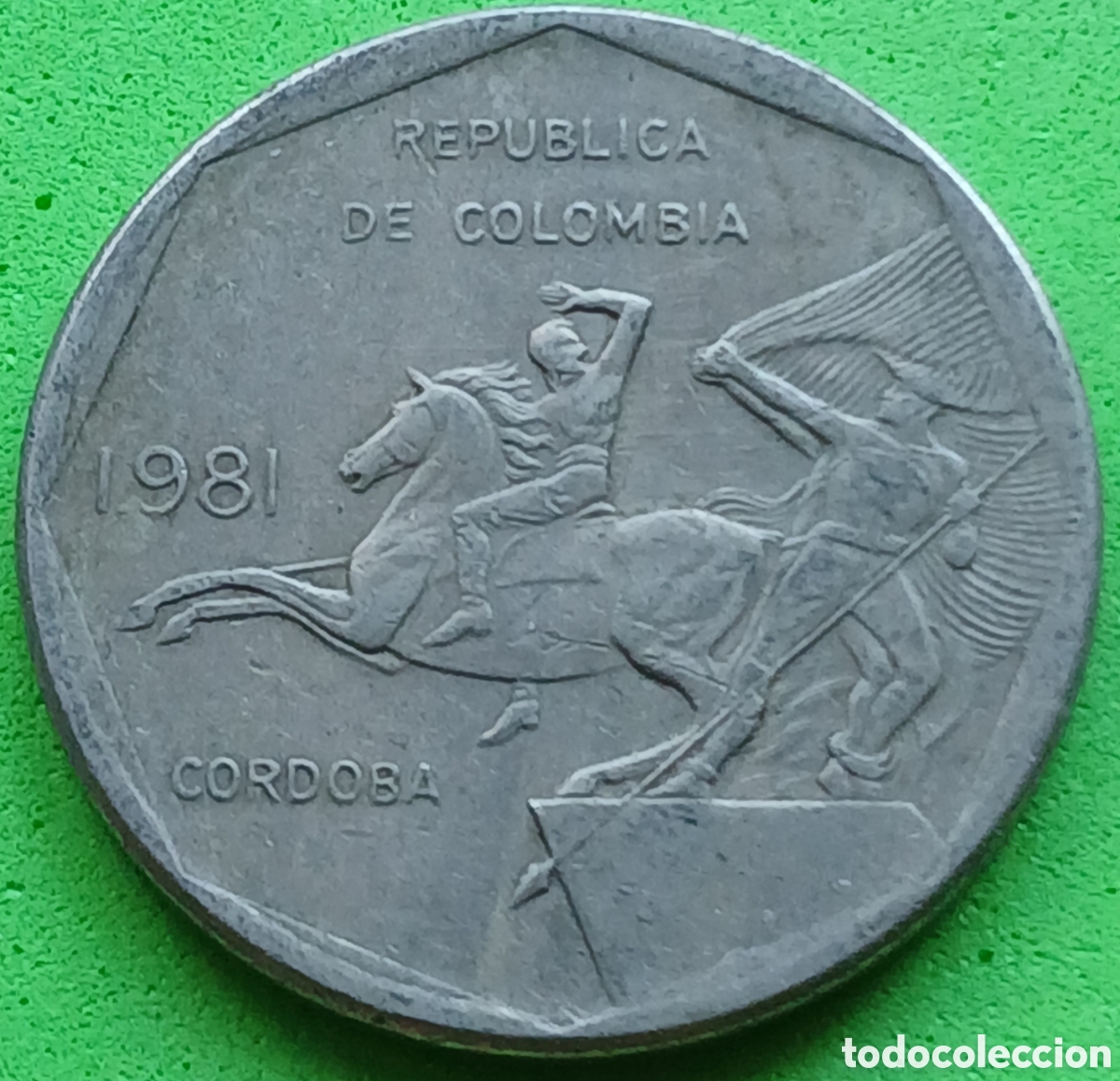 Monedas antiguas de Am&eacute;rica: Colombia 10 pesos 1981 km#270