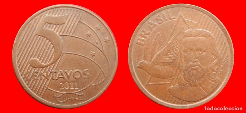 Monedas antiguas de Am&eacute;rica: 5 CENTAVOS 2011 BRASIL-156072