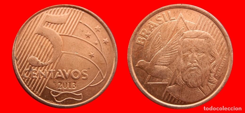 Monedas antiguas de Am&eacute;rica: 5 CENTAVOS 2013 BRASIL-156073