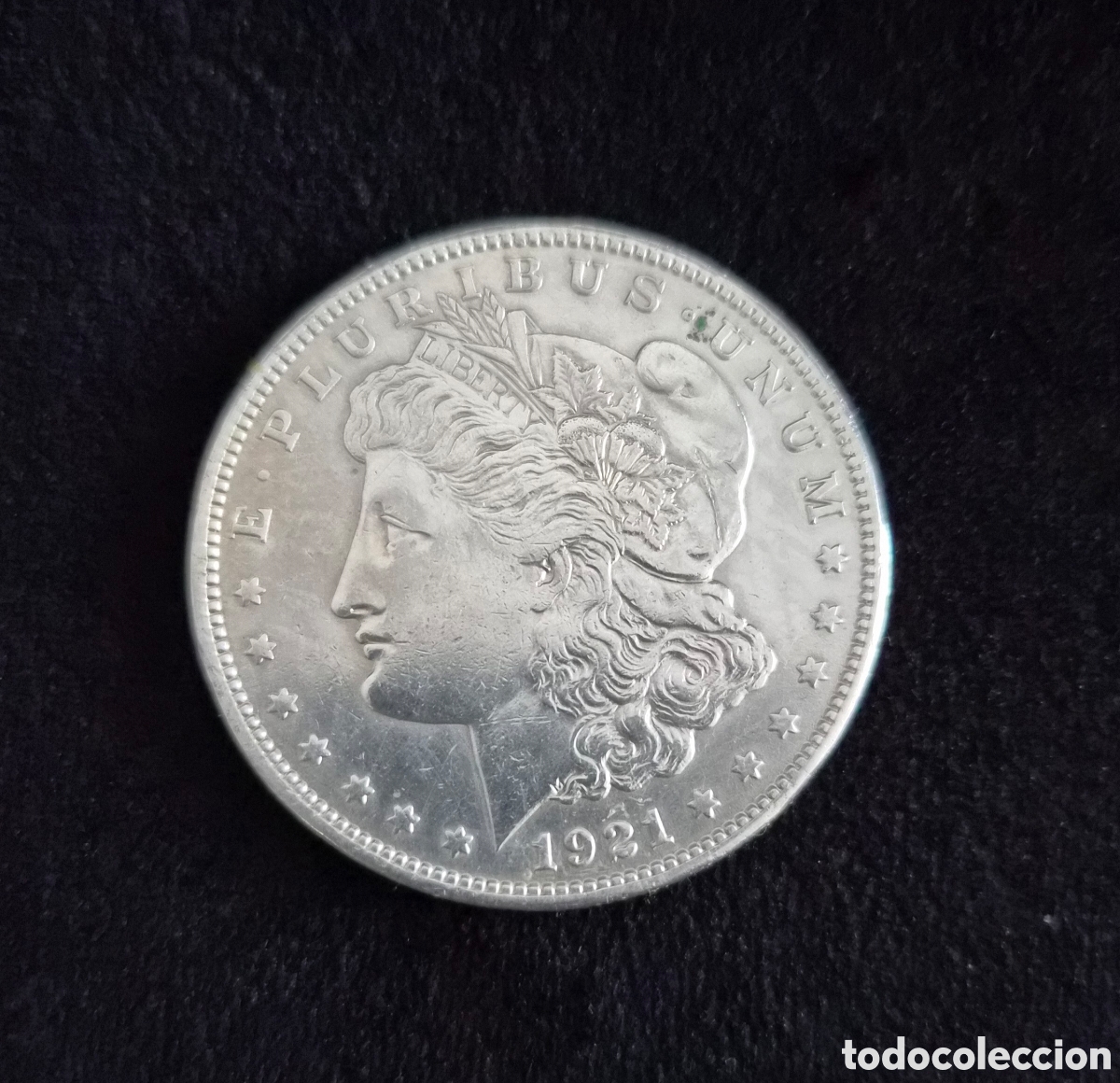 Monedas antiguas de Am&eacute;rica: 1 D&Oacute;LAR MORGAN 1921-S &ndash; ESTADOS UNIDOS &ndash; PLATA 900