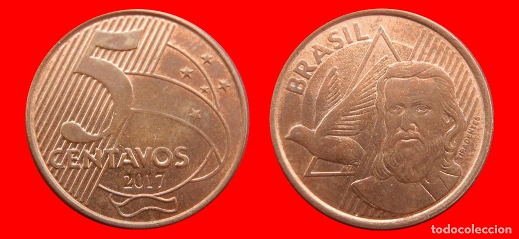 Monedas antiguas de Am&eacute;rica: 5 CENTAVOS 2017 BRASIL-156074 - Foto 1