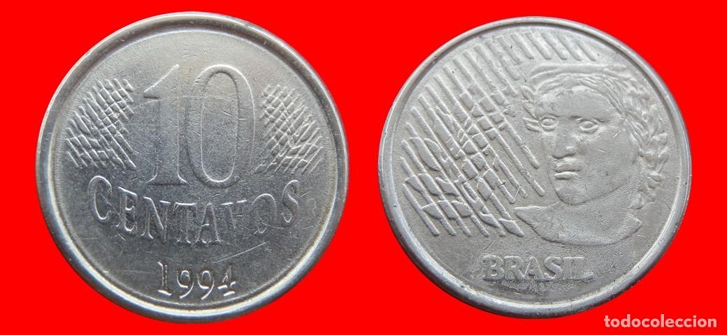 Monedas antiguas de Am&eacute;rica: 10 CENTAVOS 1994 BRASIL-156079 - Foto 1