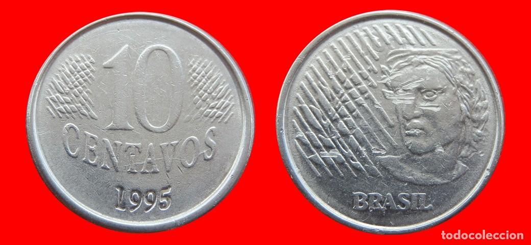 Monedas antiguas de Am&eacute;rica: 10 CENTAVOS 1995 BRASIL-156080 - Foto 1