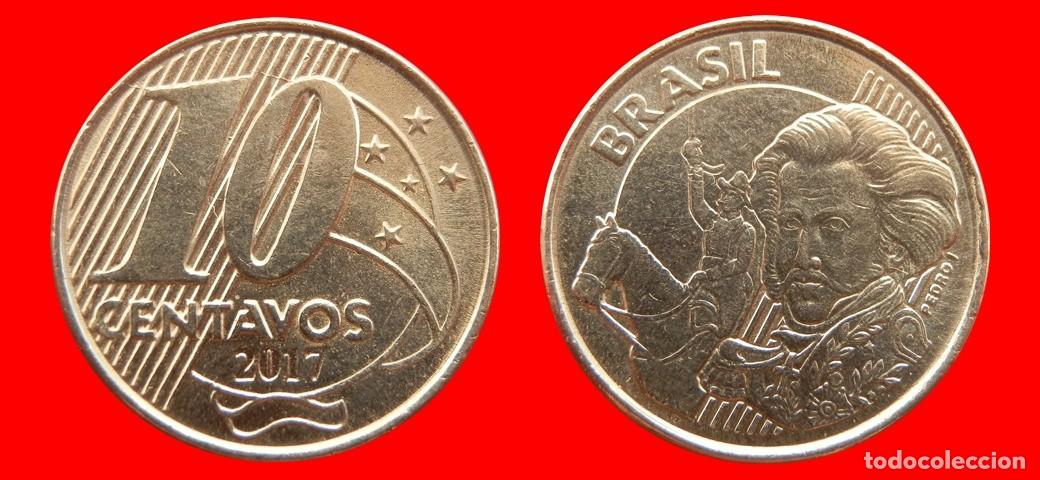 Monedas antiguas de Am&eacute;rica: 10 CENTAVOS 2017 BRASIL-156085