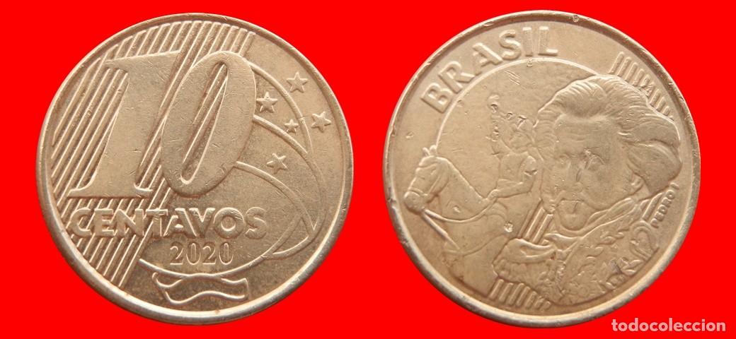Monedas antiguas de Am&eacute;rica: 10 CENTAVOS 2020 BRASIL-156086