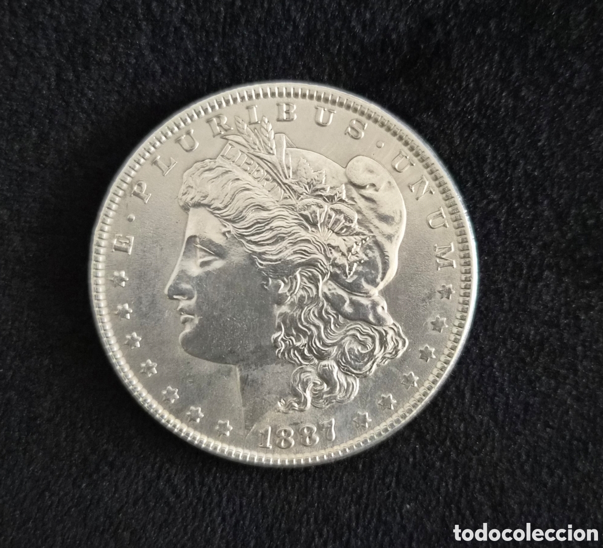 Monedas antiguas de Am&eacute;rica: 1 DOLLAR MORGAN 1887 &ndash; ESTADOS UNIDOS &ndash; PLATA 900%