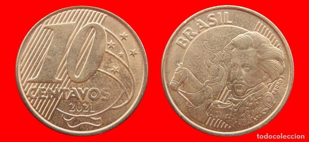 Monedas antiguas de Am&eacute;rica: 10 CENTAVOS 2021 BRASIL-156087