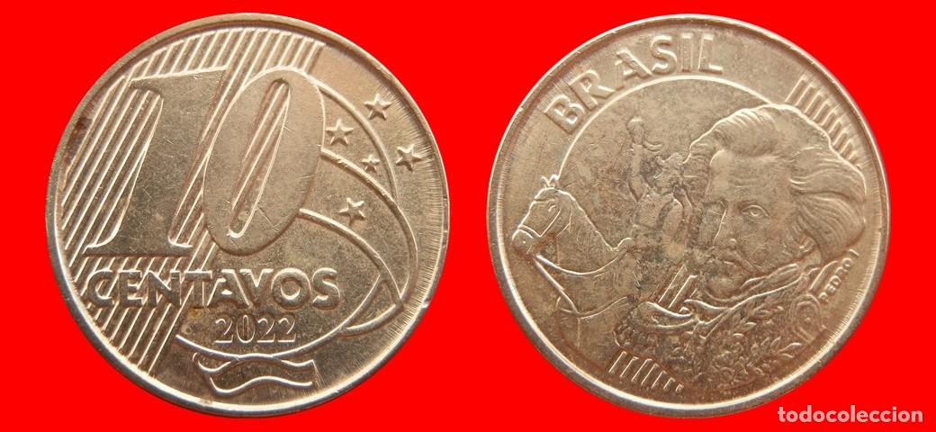 Monedas antiguas de Am&eacute;rica: 10 CENTAVOS 2022 BRASIL-156088