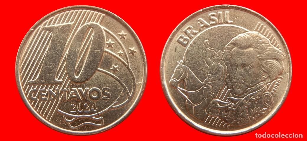 Monedas antiguas de Am&eacute;rica: 10 CENTAVOS 2024 BRASIL-156089
