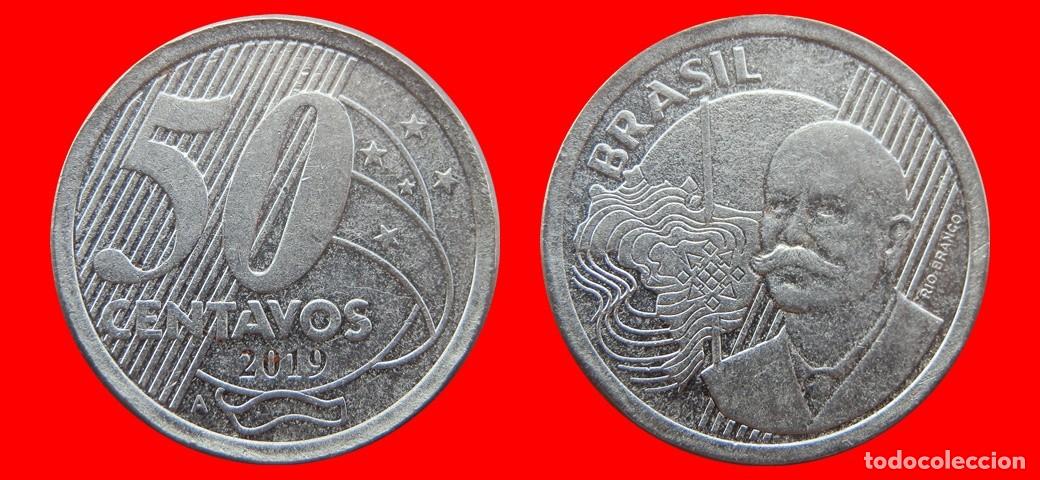 Monedas antiguas de Am&eacute;rica: 50 CENTAVOS 2019 BRASIL-156095