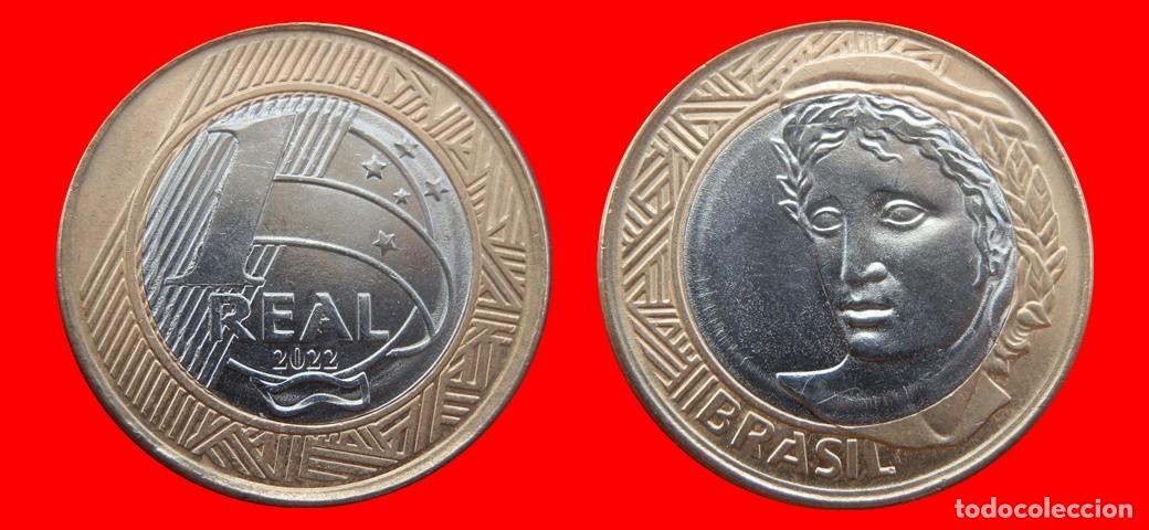 Monedas antiguas de Am&eacute;rica: 1 REAL 2022 BRASIL-156099