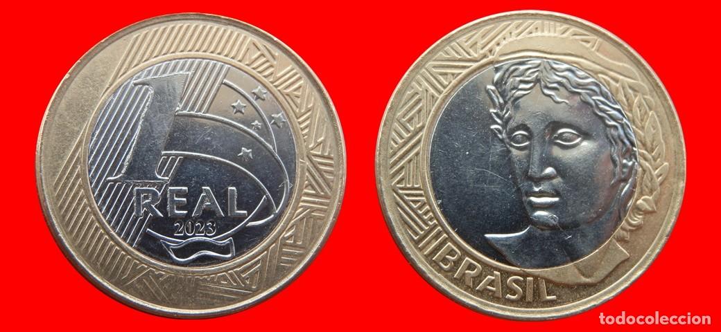 Monedas antiguas de Am&eacute;rica: 1 REAL 2023 BRASIL-156100