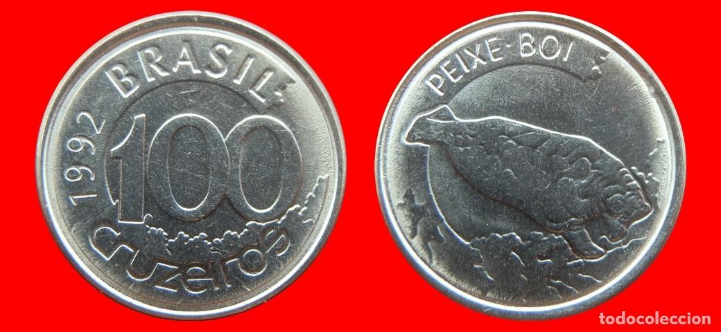 Monedas antiguas de Am&eacute;rica: 100 CRUZEIROS 1992 BRASIL-156102