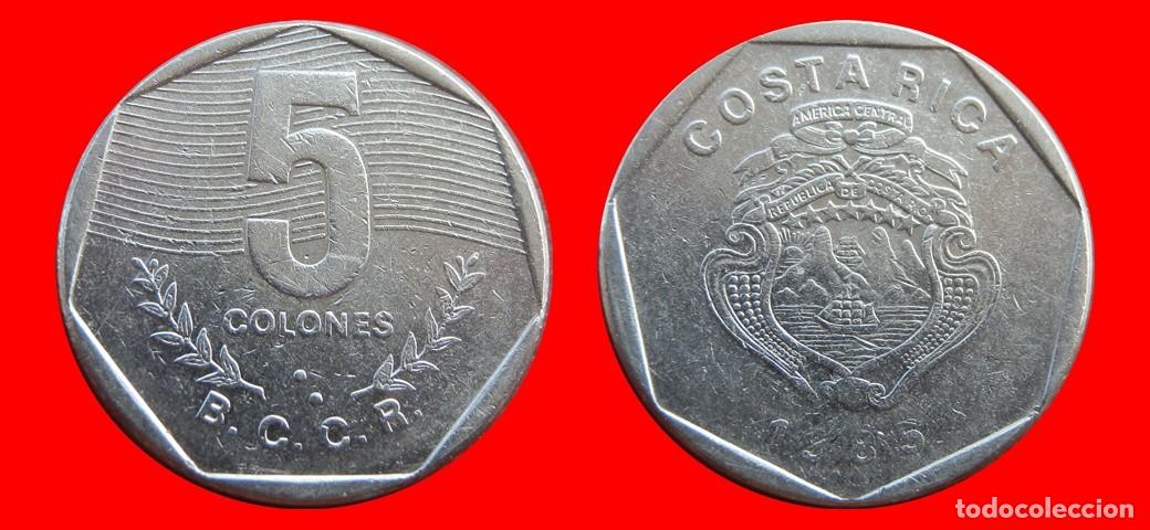 Monedas antiguas de Am&eacute;rica: 5 COLONES 1985 COSTA RICA-156103