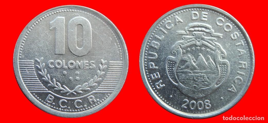 Monedas antiguas de Am&eacute;rica: 10 COLONES 2008 COSTA RICA-156105