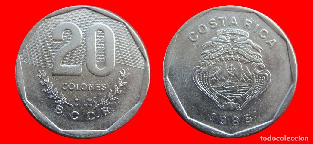 Monedas antiguas de Am&eacute;rica: 20 COLONES 1985 COSTA RICA-156109