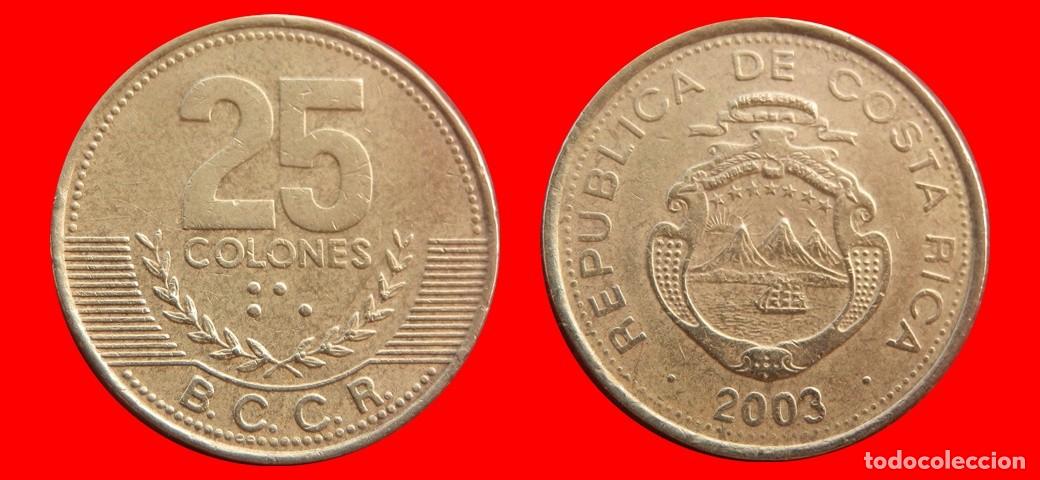 Monedas antiguas de Am&eacute;rica: 25 COLONES 2003 COSTA RICA-156110