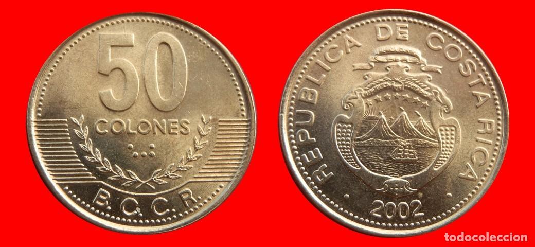 Monedas antiguas de Am&eacute;rica: 50 COLONES 2002 COSTA RICA-156114