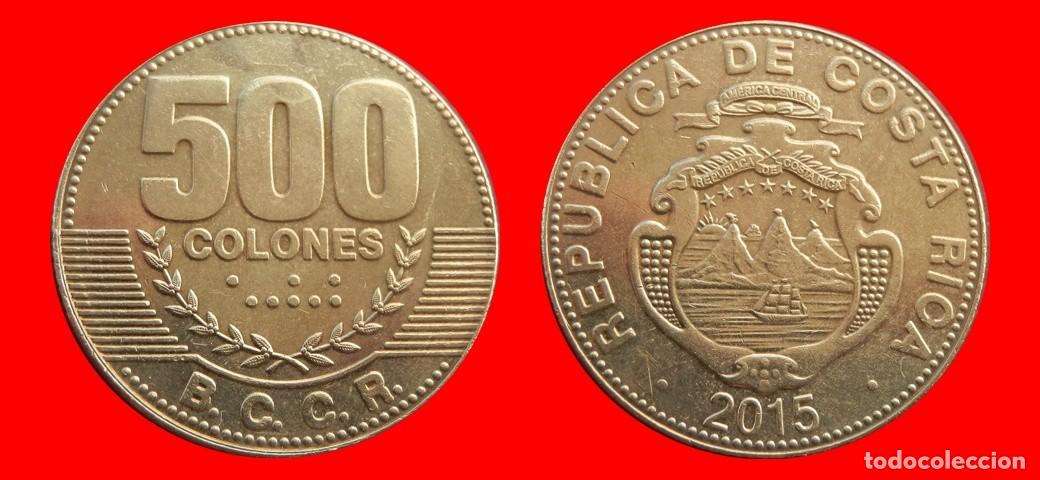 Monedas antiguas de Am&eacute;rica: 500 COLONES 2015 COSTA RICA-156120