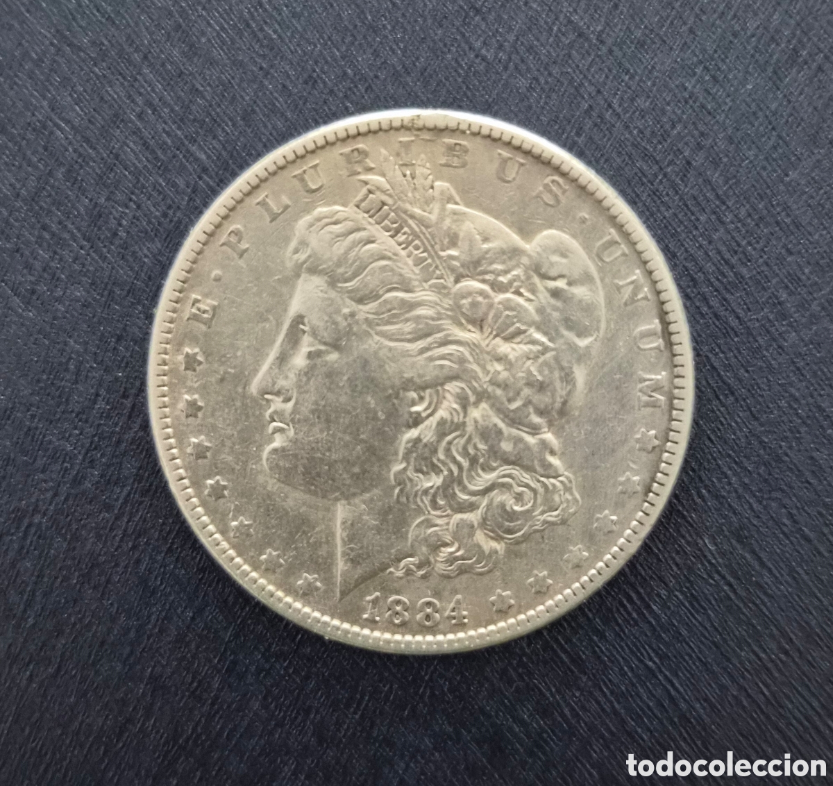 Monedas antiguas de Am&eacute;rica: 1 D&oacute;lar Morgan 1884 &ndash; Estados Unidos &ndash; Plata 900