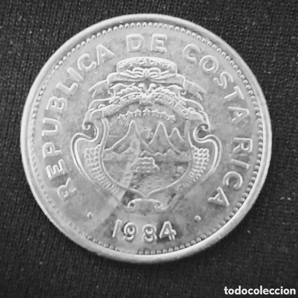 Monedas antiguas de Am&eacute;rica: Costa Rica 2 colones a&ntilde;o 1984