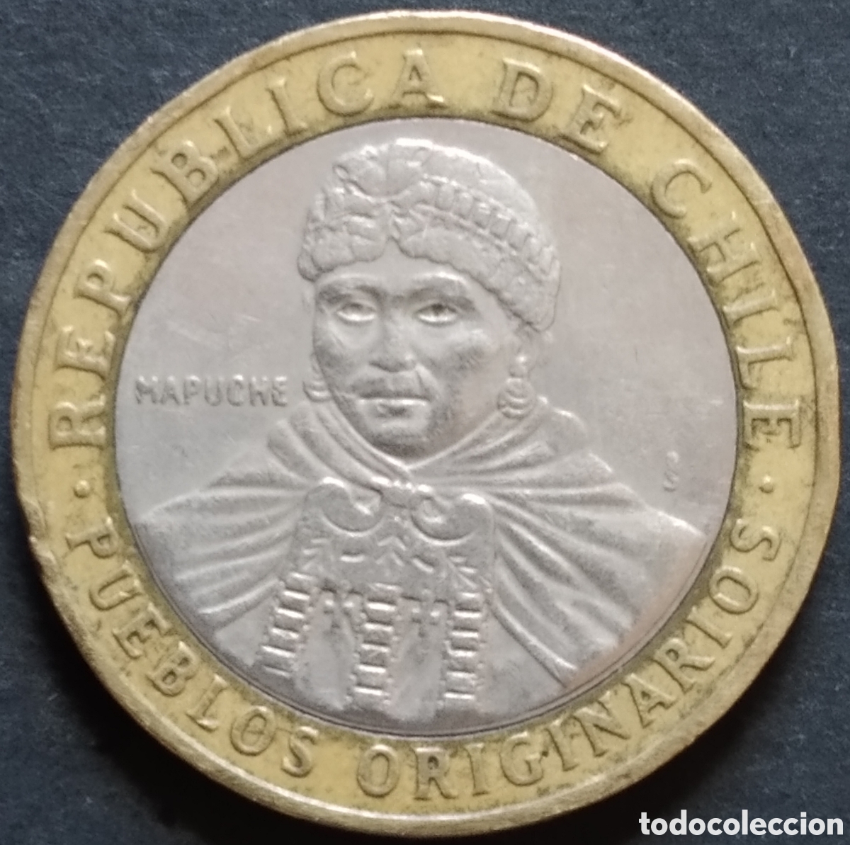 Monedas antiguas de Am&eacute;rica: MONEDA - CHILE 100 PESOS 2008 - Foto 2