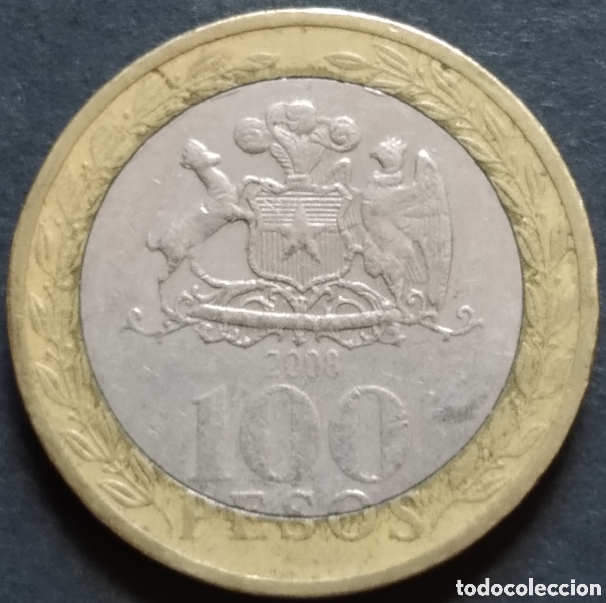 Monedas antiguas de Am&eacute;rica: MONEDA - CHILE 100 PESOS 2008 - Foto 1