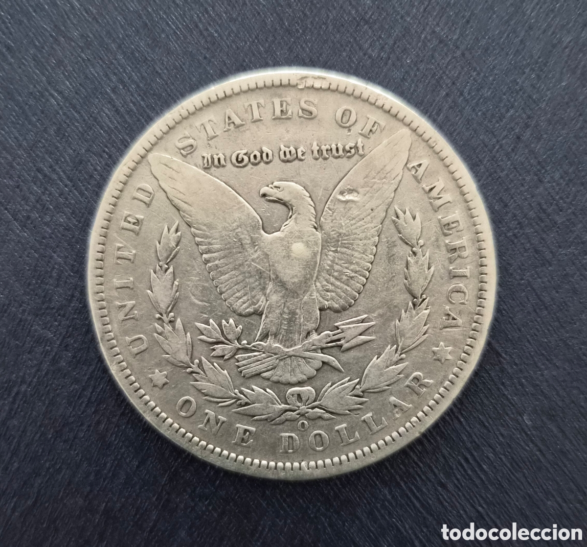 Monedas antiguas de Am&eacute;rica: Escritura 1 D&oacute;lar Morgan 1891-O &ndash; Nueva Orleans &ndash; Plata