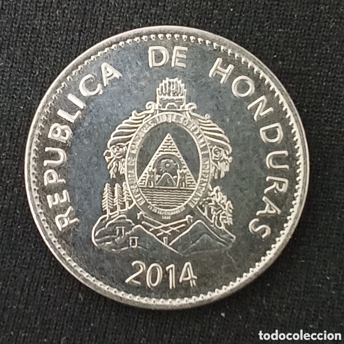 Monedas antiguas de Am&eacute;rica: Honduras 50 centavos a&ntilde;o 2014