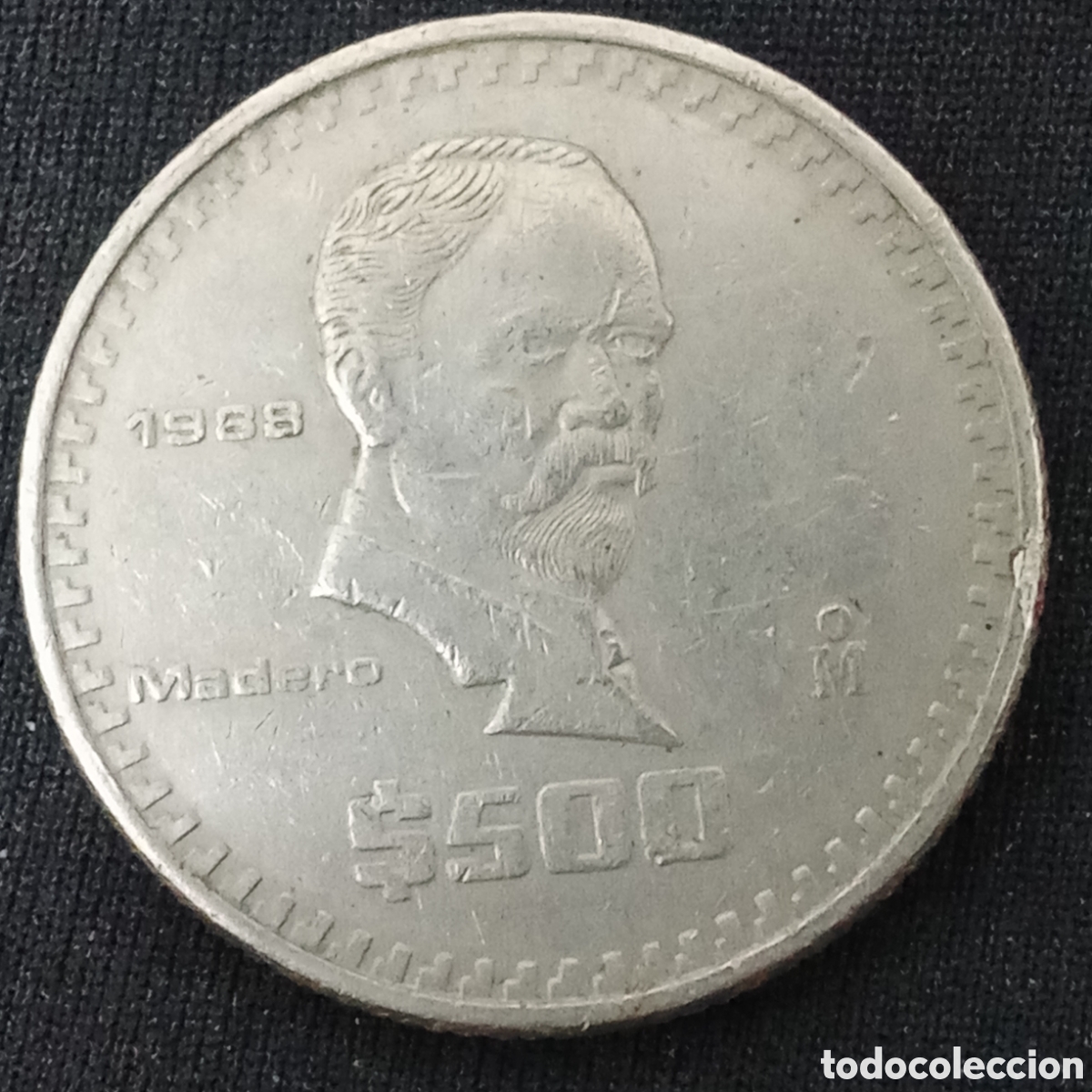 Monedas antiguas de Am&eacute;rica: Mexico 500 pesos a&ntilde;o 1988