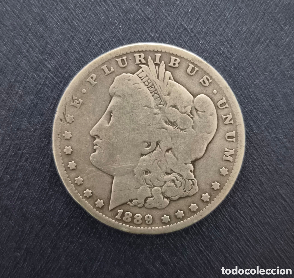 Monedas antiguas de Am&eacute;rica: 1 d&oacute;lar Morgan 1889-O &ndash; Nueva Orleans &ndash; Plata