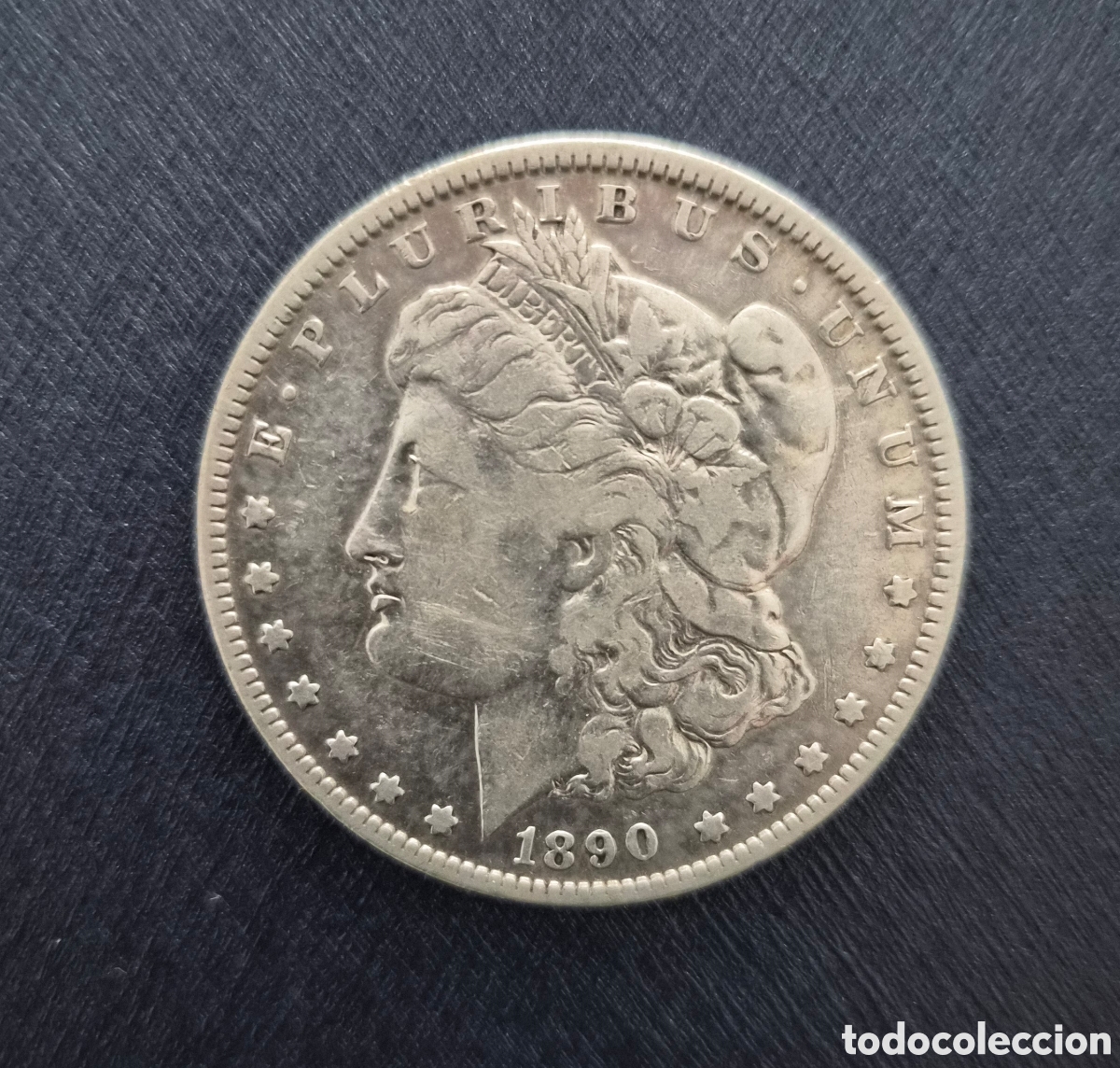 Monedas antiguas de Am&eacute;rica: 1 d&oacute;lar Morgan 1890-O &ndash; Estados Unidos &ndash; Plata