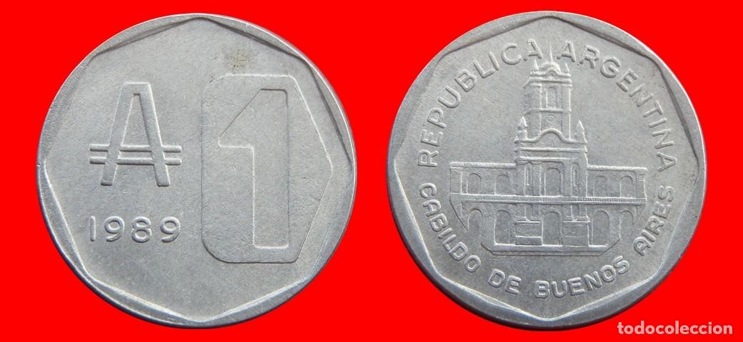 Monedas antiguas de Am&eacute;rica: 1 AUSTRAL 1989 SIN ARGENTINA-156135