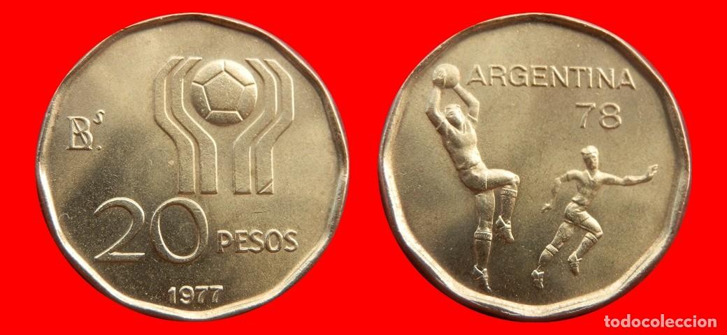 Monedas antiguas de Am&eacute;rica: 20 PESOS 1977 ARGENTINA-156144