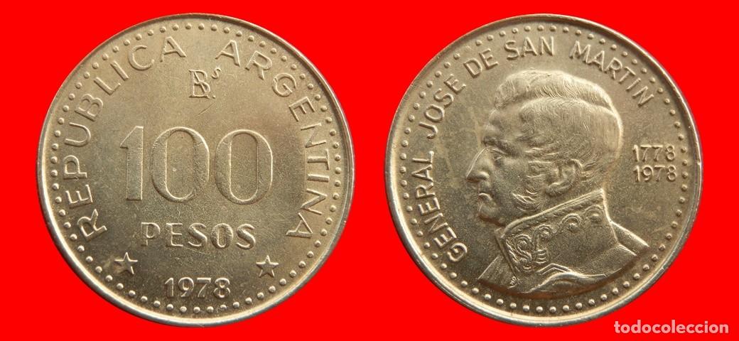 Monedas antiguas de Am&eacute;rica: 100 PESOS 1978 ARGENTINA-156148
