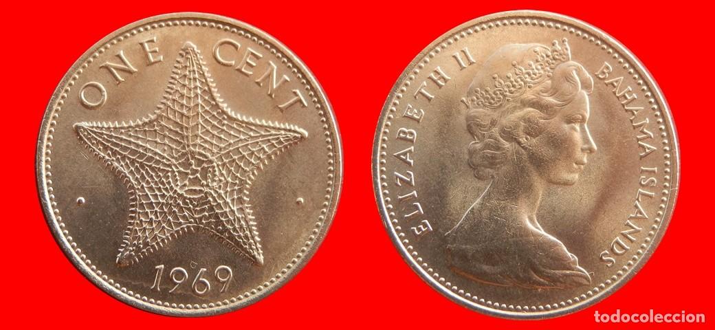 Monedas antiguas de Am&eacute;rica: 1 CENTAVO CENT CENTIMO 1969 BAHAMAS-156150 - Foto 1